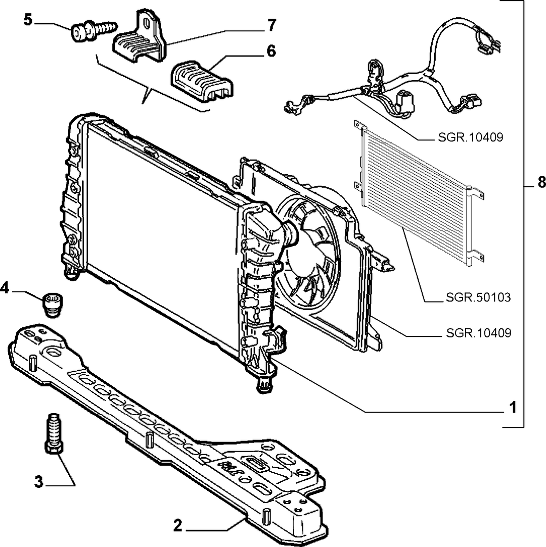 RADIATOR AND PIPING 10