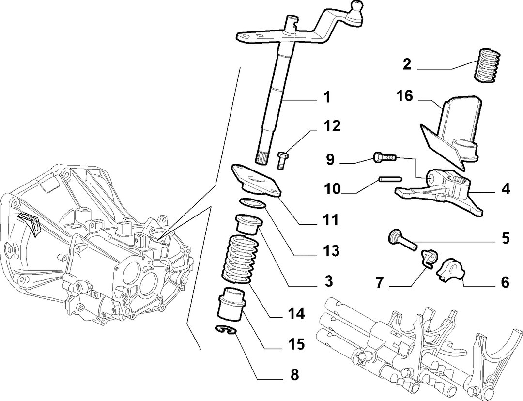 TRANSMISSION INNER CONTROLS 2