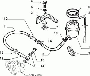 POWER STEERING HYDRAULIC SYSTEM 