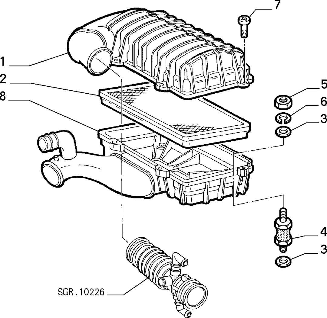 AIR FILTER AND PIPING 2
