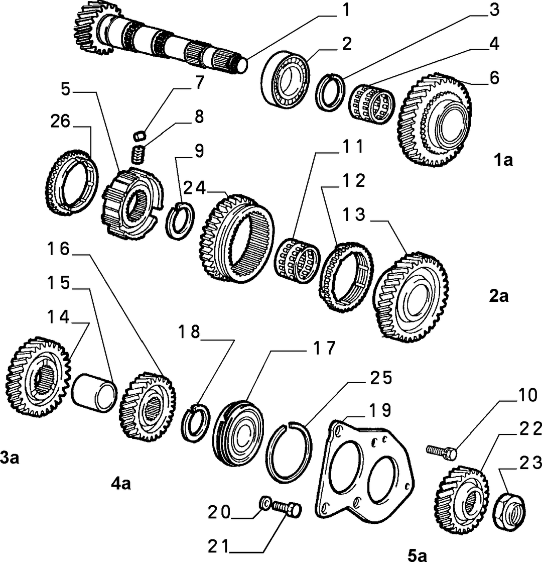 TRANSMISSION GEARS 3