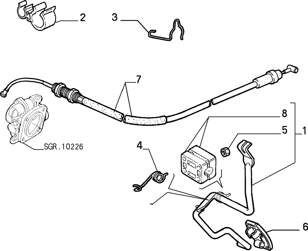 ACCELERATOR CONTROL LINKAGE 4