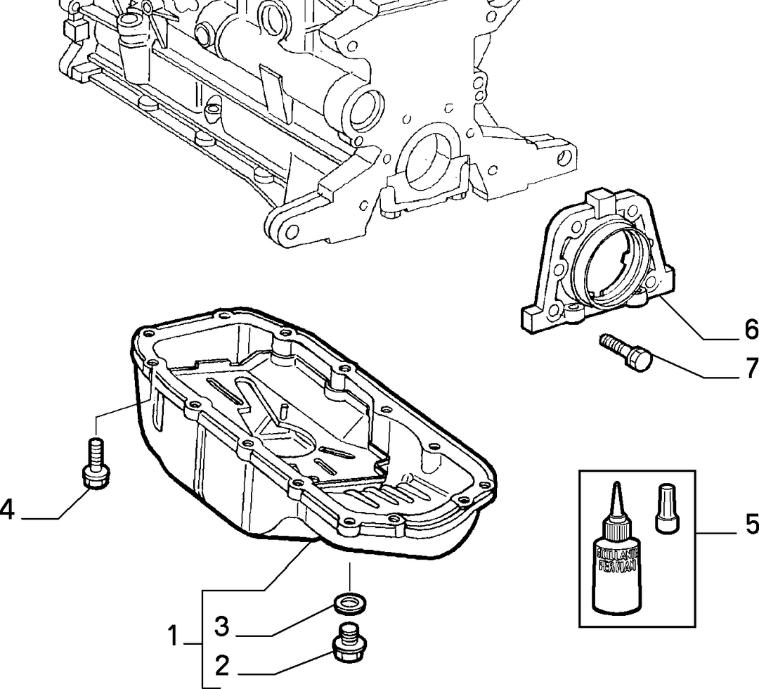 BLOCK SUMP AND COVERS 1