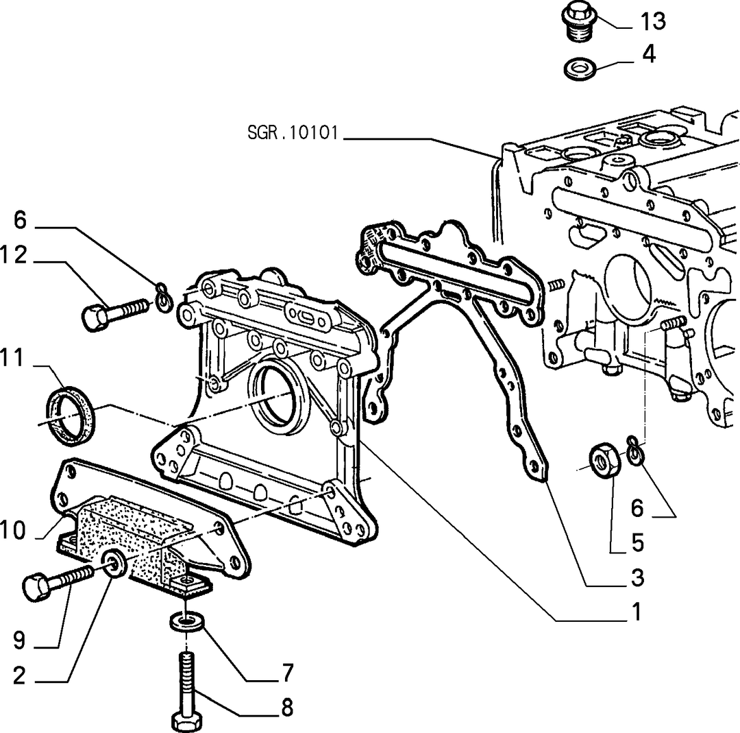 BLOCK SUMP AND COVERS 1