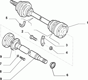 AXLE SHAFTS