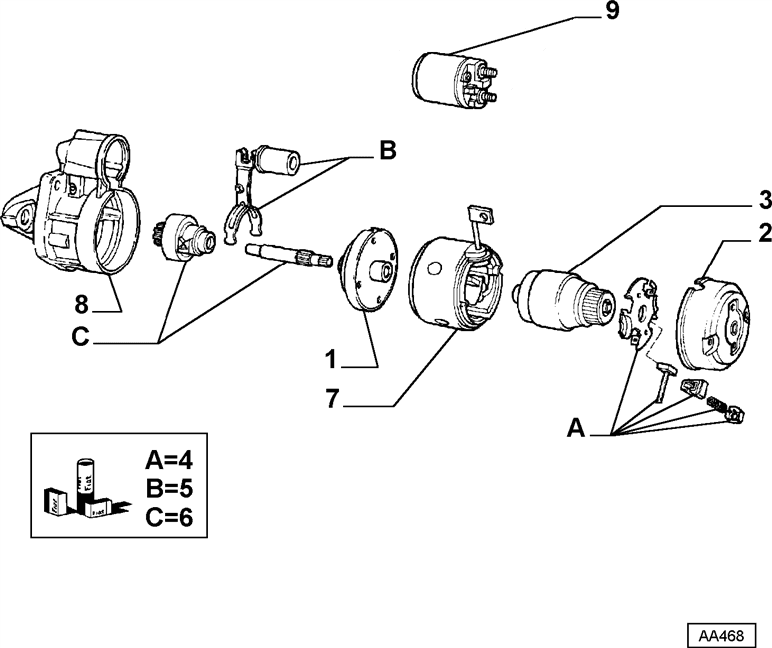 STARTER MOTOR 4