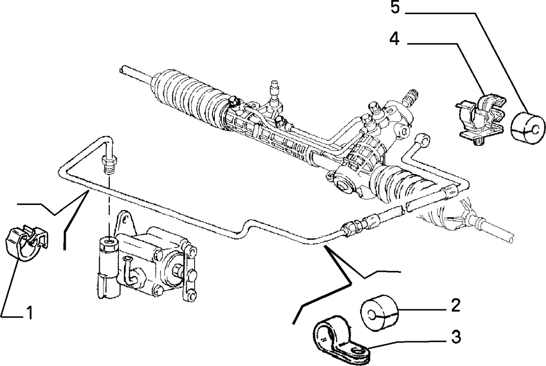 POWER STEERING HYDRAULIC SYSTEM 3