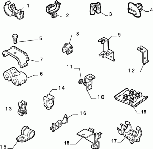BRAKING SYSTEM FIXINGS 