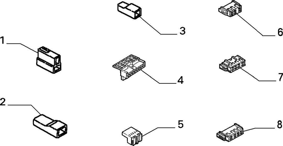 CABLE SET FIXINGS  2