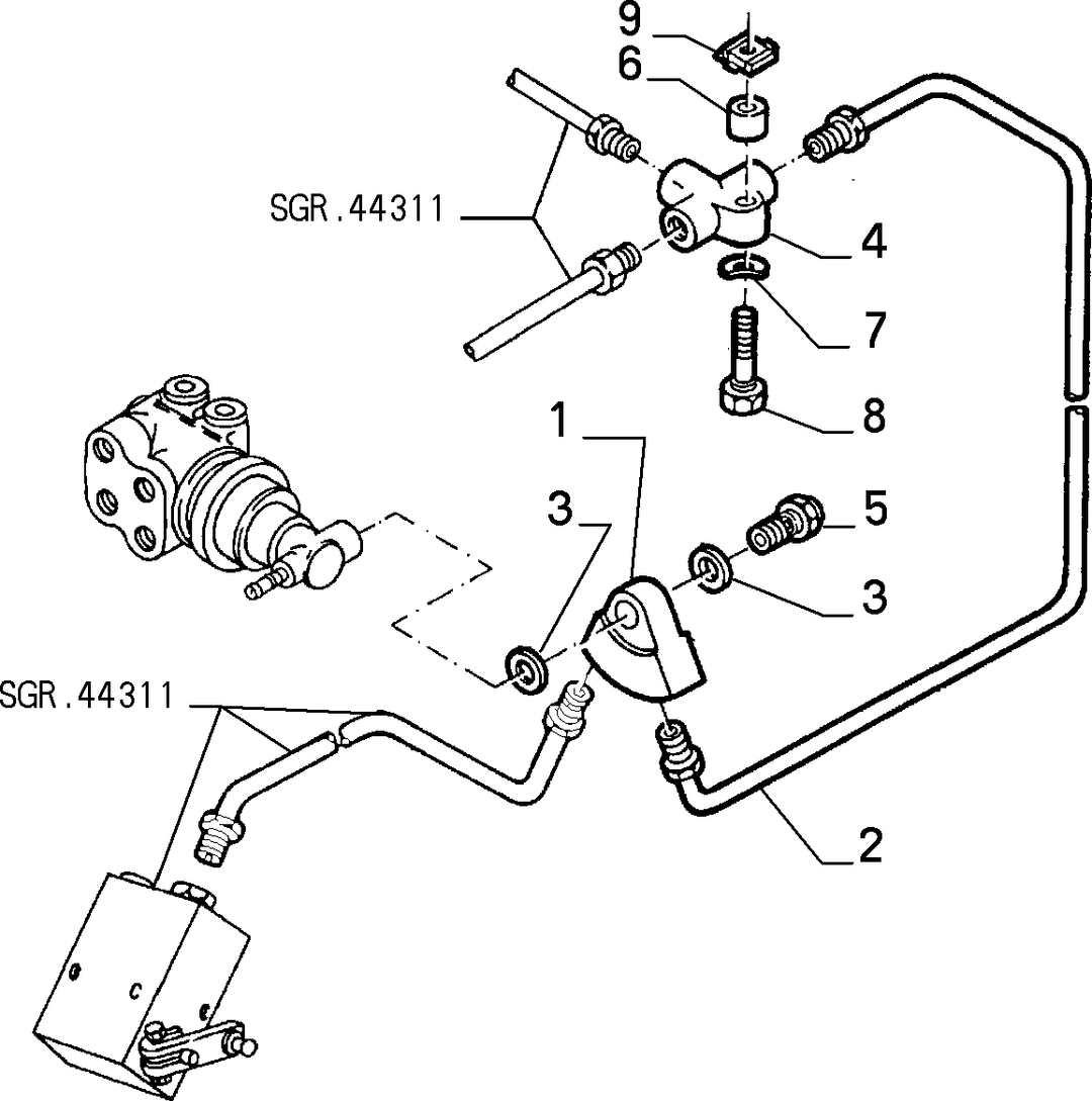 HYDRAULIC BRAKE CONTROL WITH ANTISKID 8