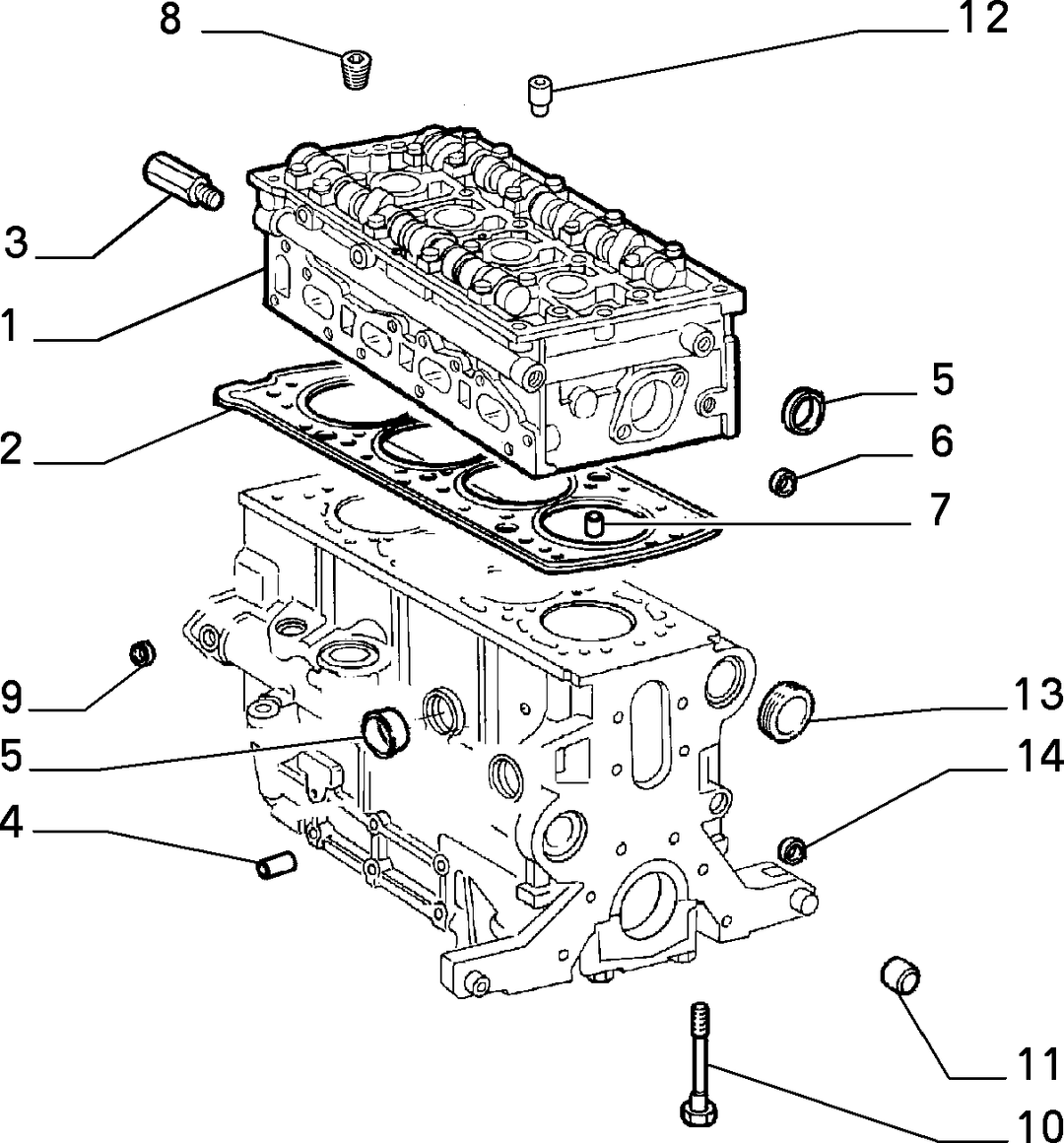BLOCK AND CYLINDER HEAD 12