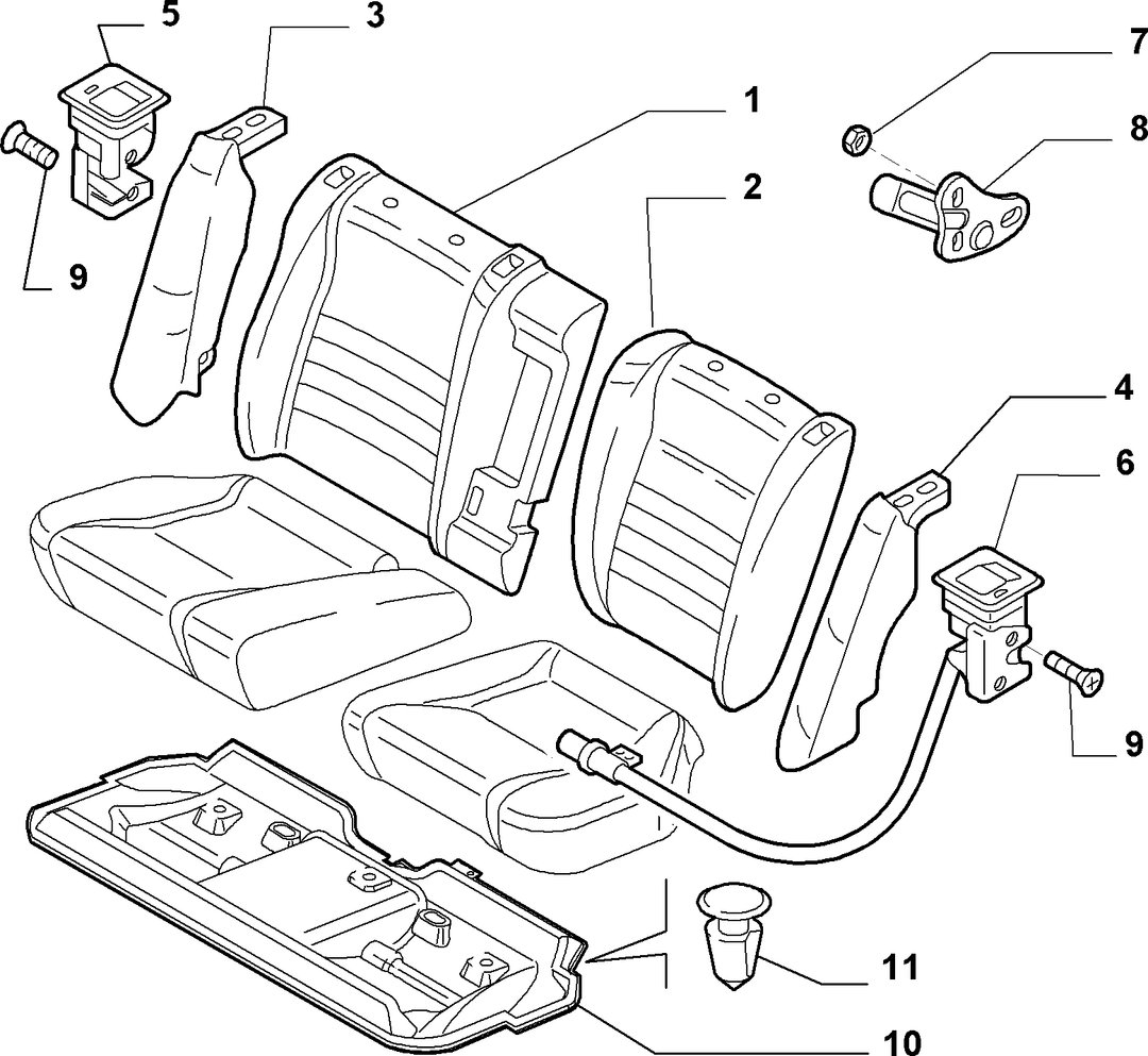 REAR SEAT 5