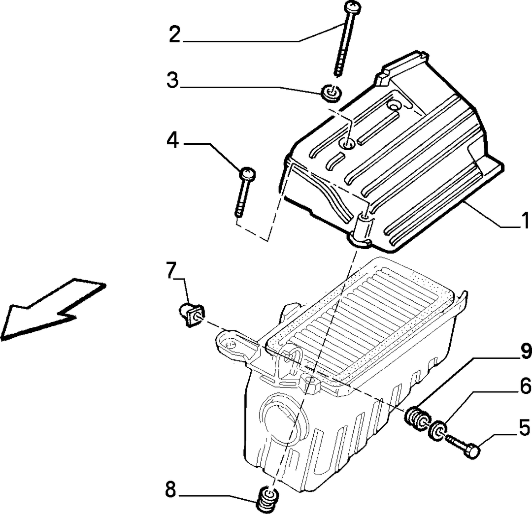 AIR FILTER AND PIPING 6