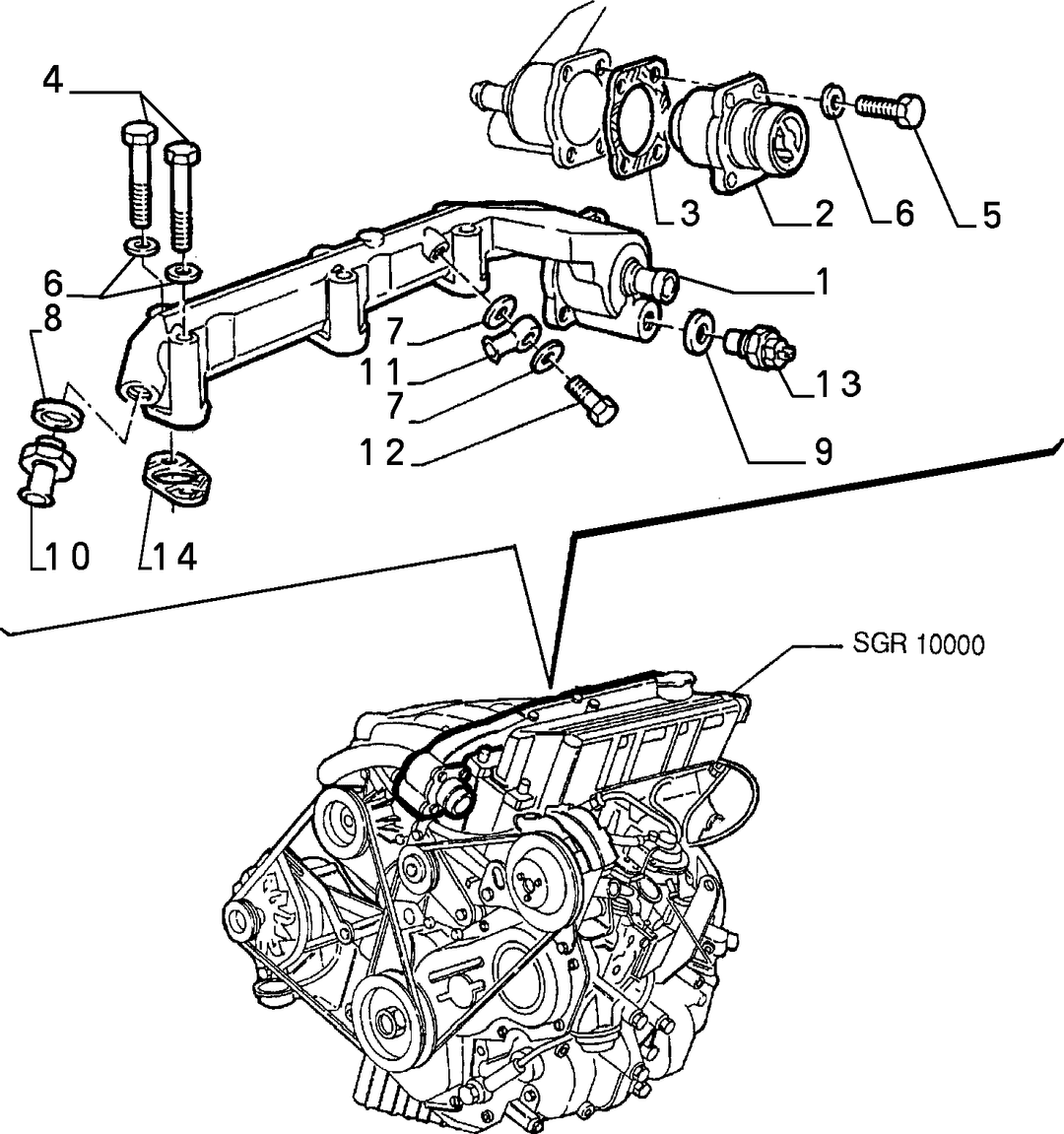 WATER PUMP AND LINES 4