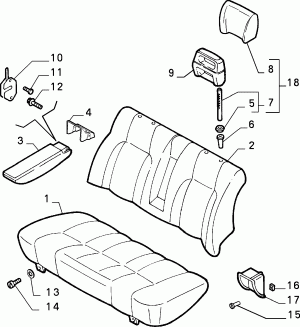 REAR SEAT 