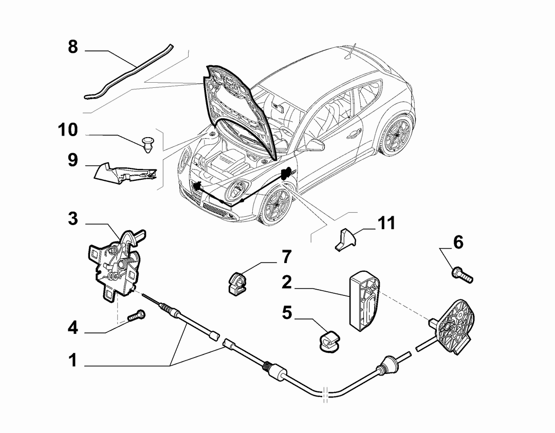 TRUNK SPACE COVER ACCESSORY