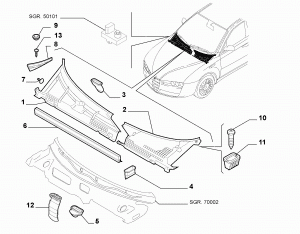 AIR INTAKES AND LIDS 