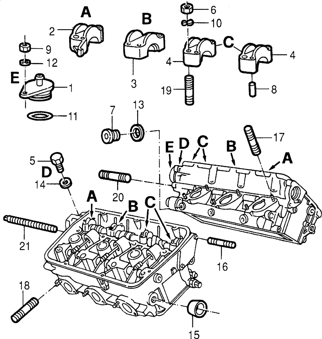 CRANKCASE AND CYLINDER HEAD 5
