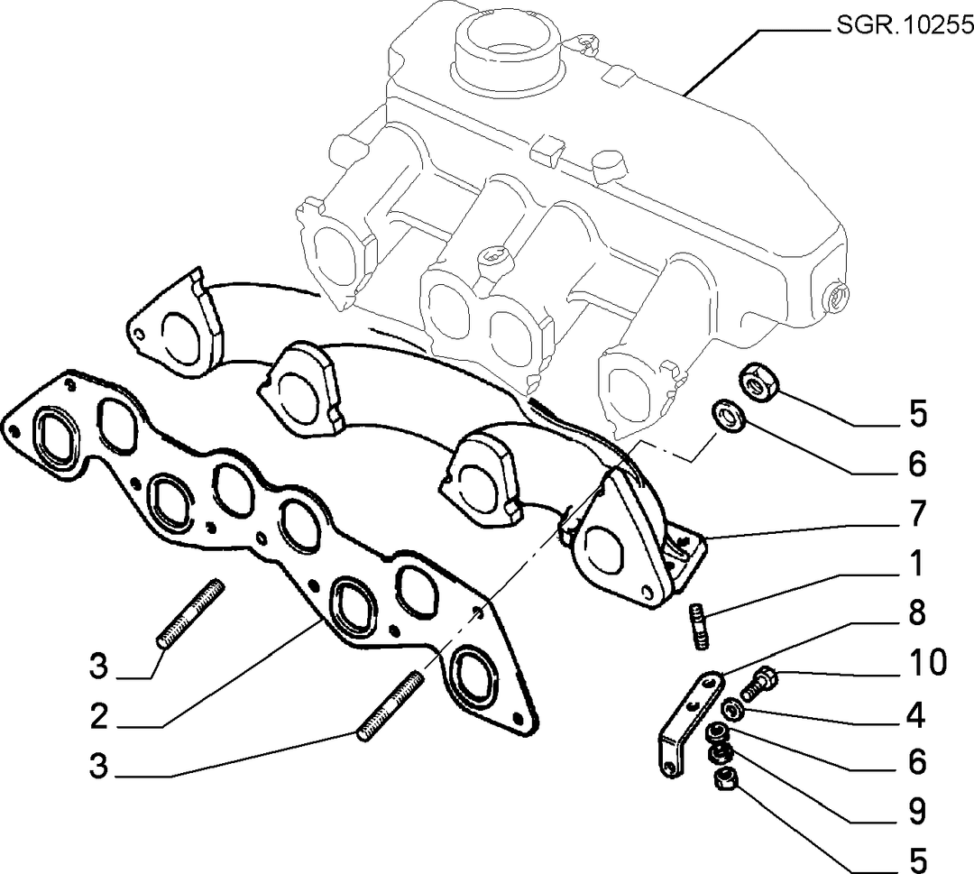EXHAUST MANIFOLD 1
