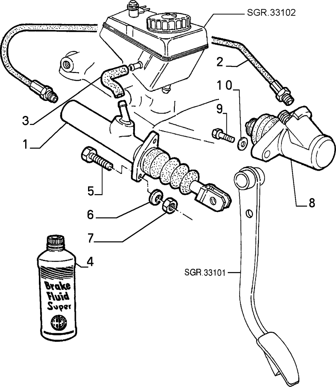 CLUTCH RELEASE HYDRAULIC CONTROL 2