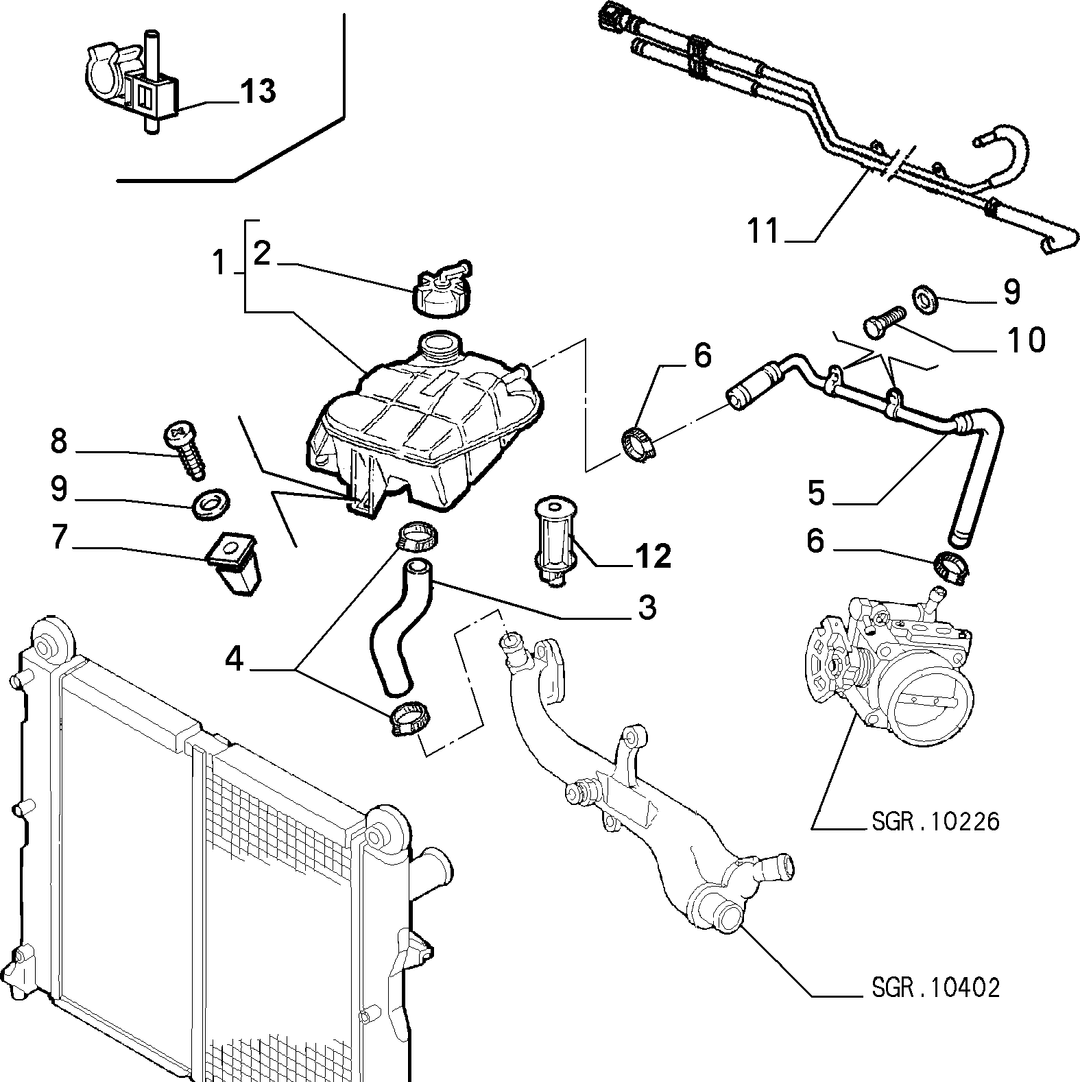 RADIATOR AND PIPING 3