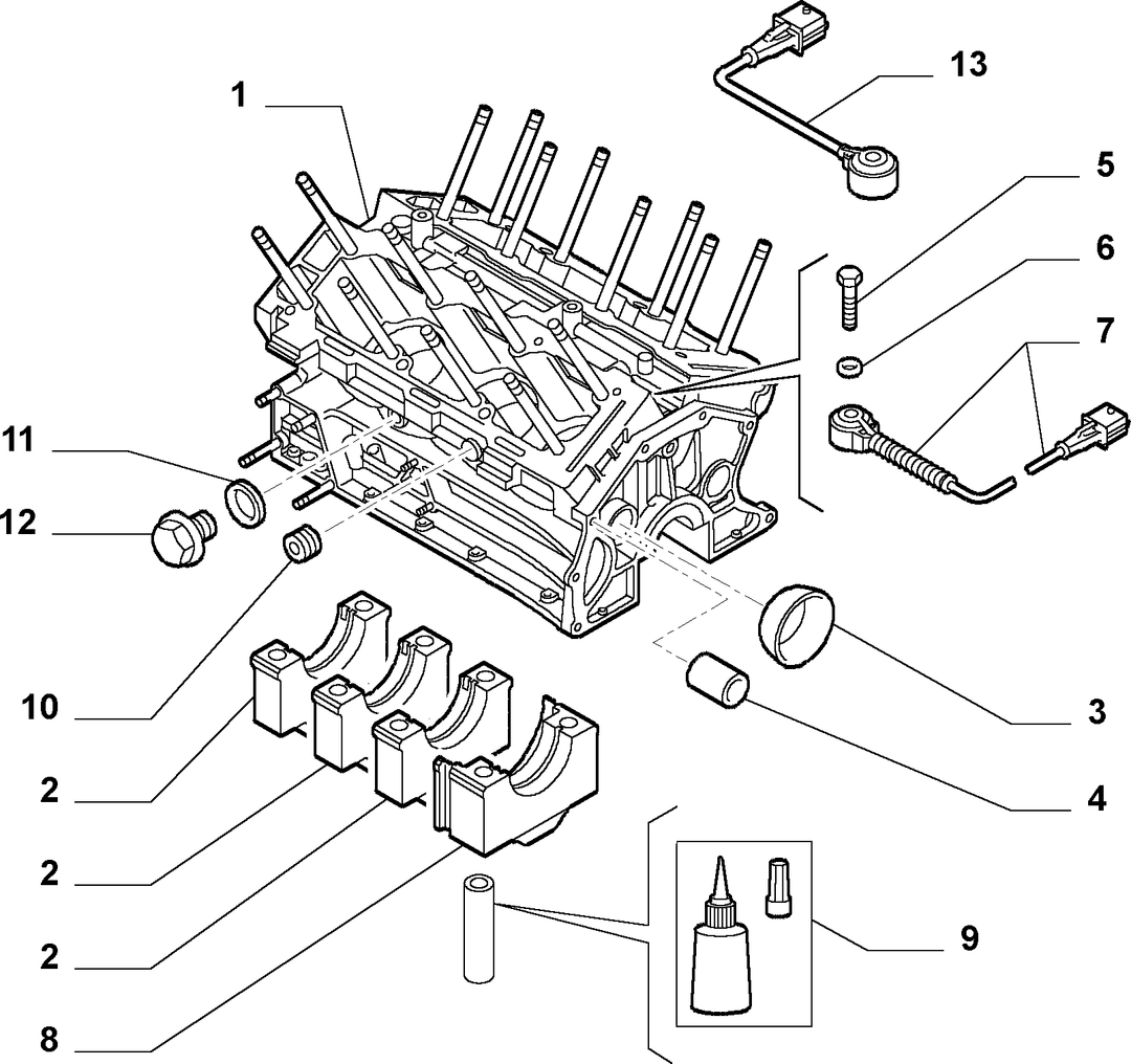BLOCK AND CYLINDER HEAD 13
