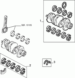 CRANKSHAFT AND FLYWHEEL