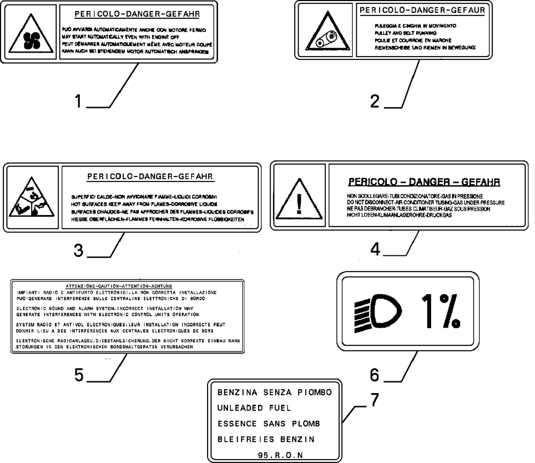 PRESCRIPTION AND INFORMATION NAME PLATE 