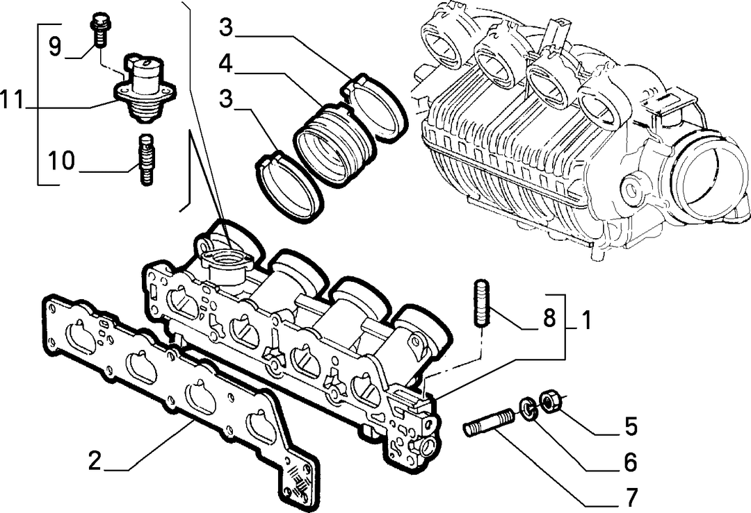 INTAKE MANIFOLD 7