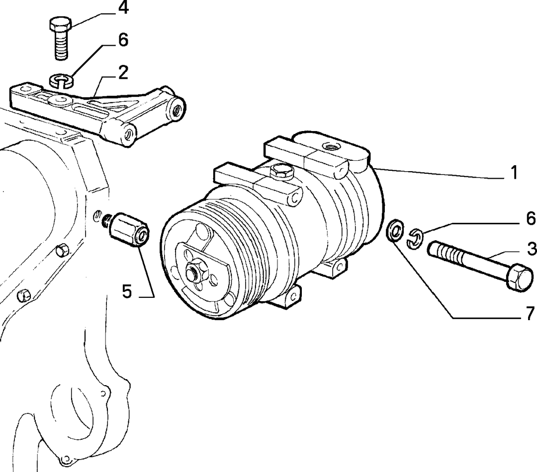 AIR CONDITIONING COMPRESSOR 4