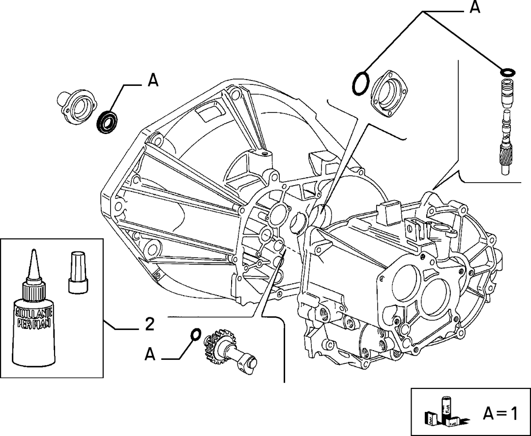 TRANSMISSION AND DIFFERENTIAL UNIT, CASING AND COVERS 8