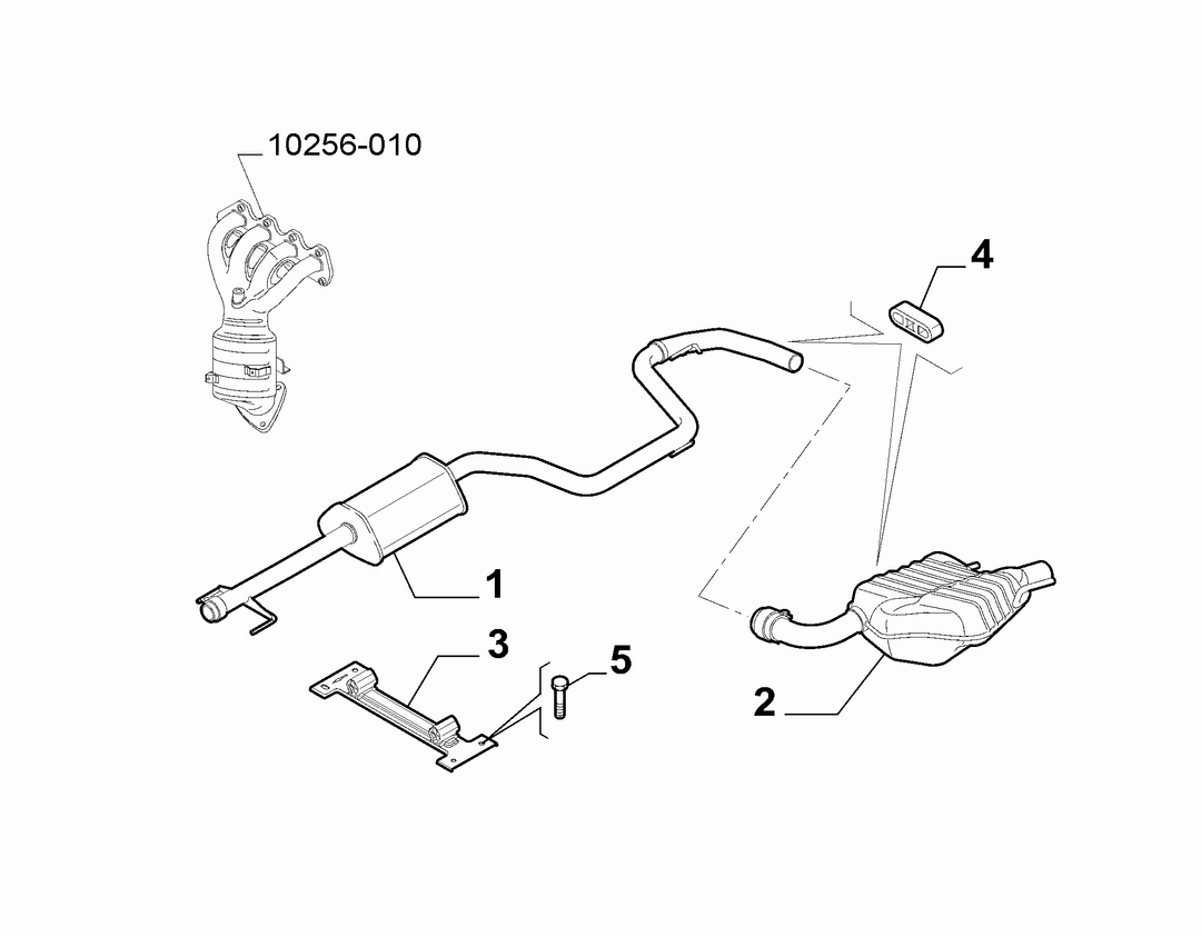 REAR AND CENTRAL PIPES 1