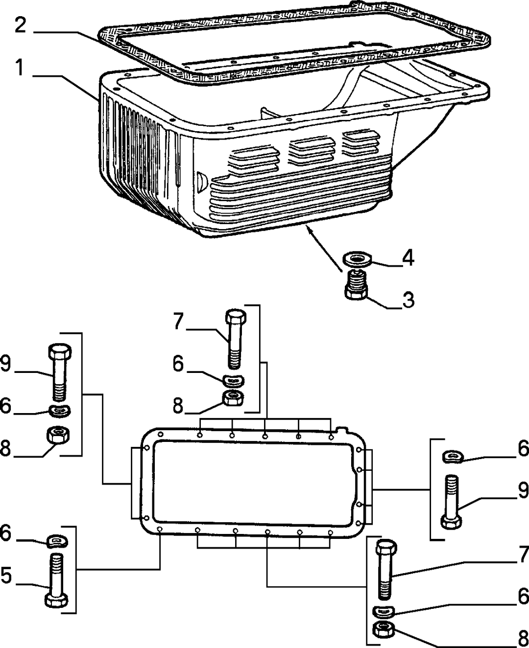 BLOCK SUMP AND COVERS 3