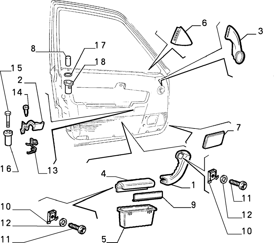 INTERIOR PANELS FOR FRONT SIDE DOORS  2
