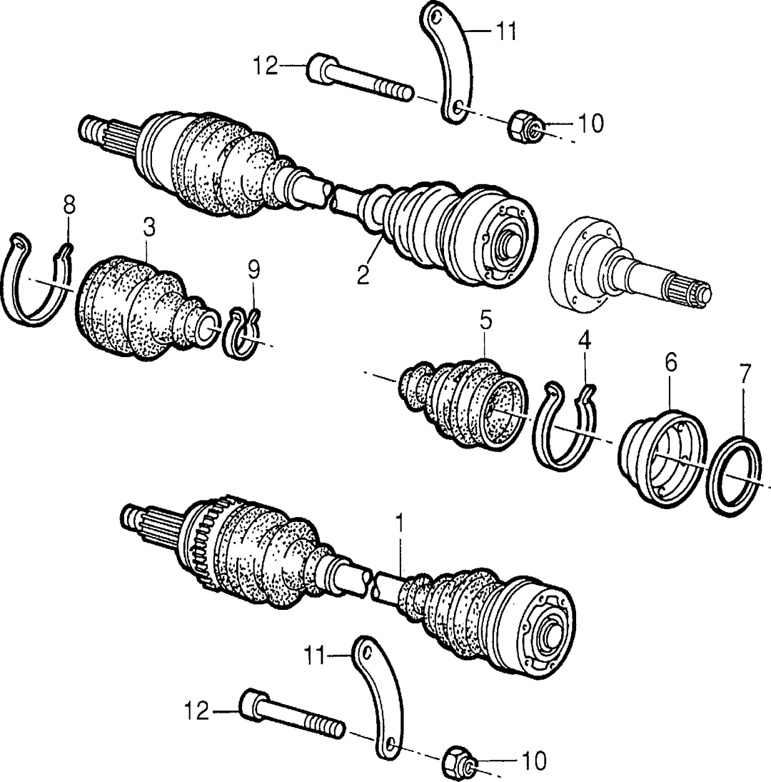 AXLE SHAFTS  2