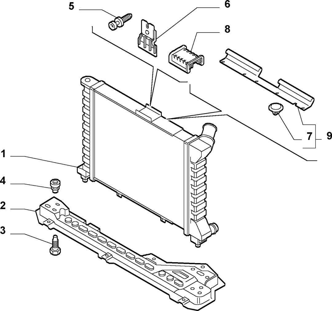 RADIATOR AND PIPING 1
