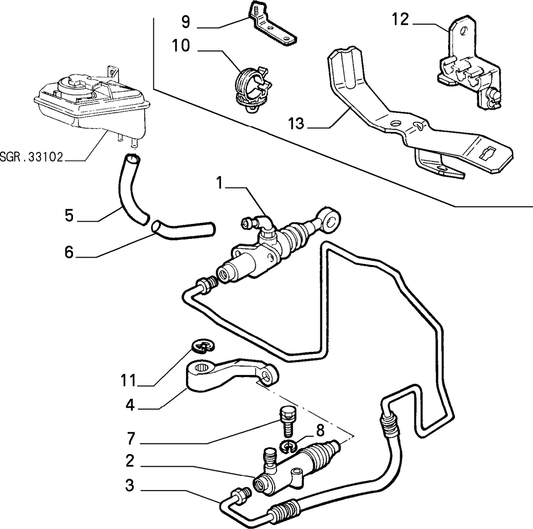CLUTCH RELEASE HYDRAULIC CONTROL 5