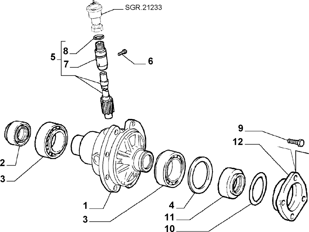 DIFFERENTIAL GEARS 1