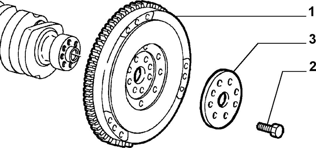 CRANKSHAFT AND FLYWHEEL 6