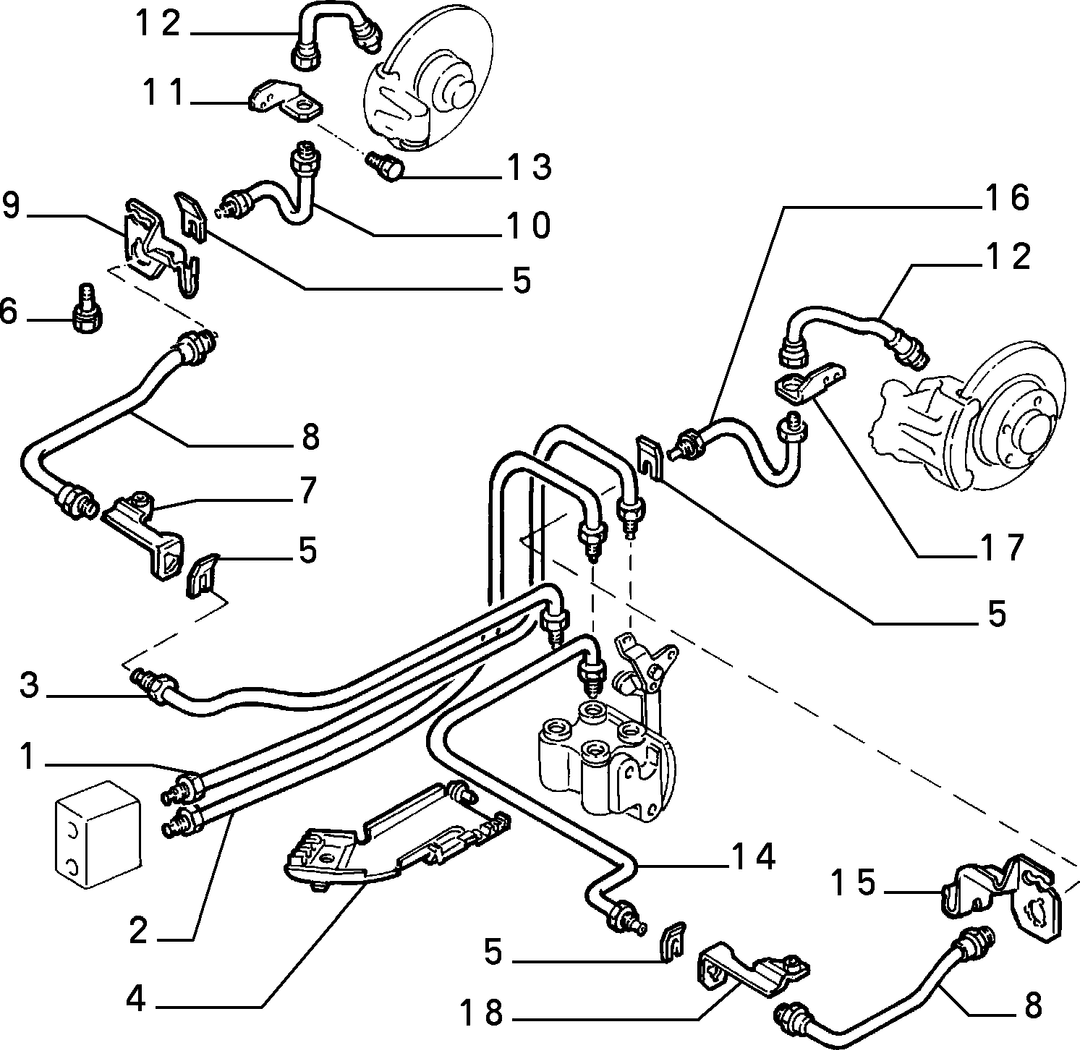 HYDRAULIC BRAKE CONTROL WITH ANTISKID 4