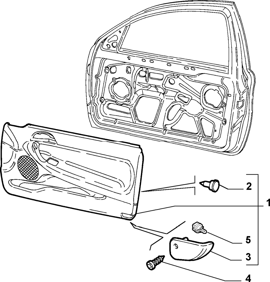 INTERIOR PANELS FOR FRONT SIDE DOORS 2