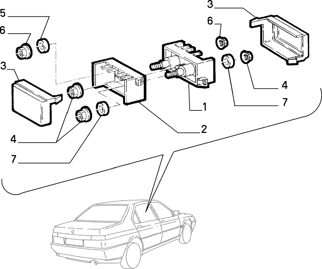 CABLE HARNESS (FRONT) 3