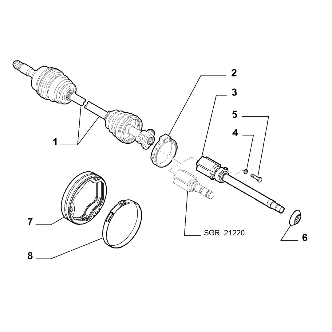 AXLE SHAFTS 1