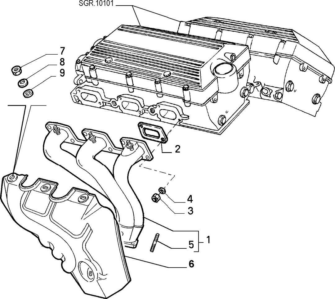 EXHAUST MANIFOLD 3