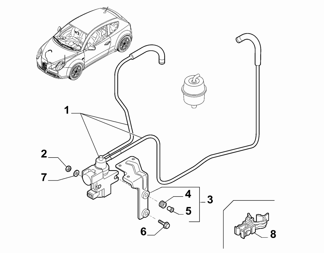 DIESEL VALVE PRESSURE GUAGE BOOSTER 2