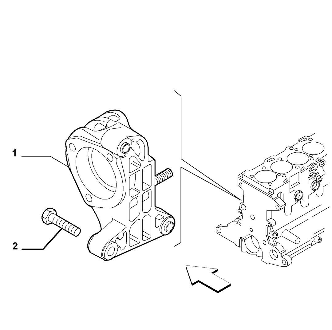DRIVESHAFT MOUNTING 3