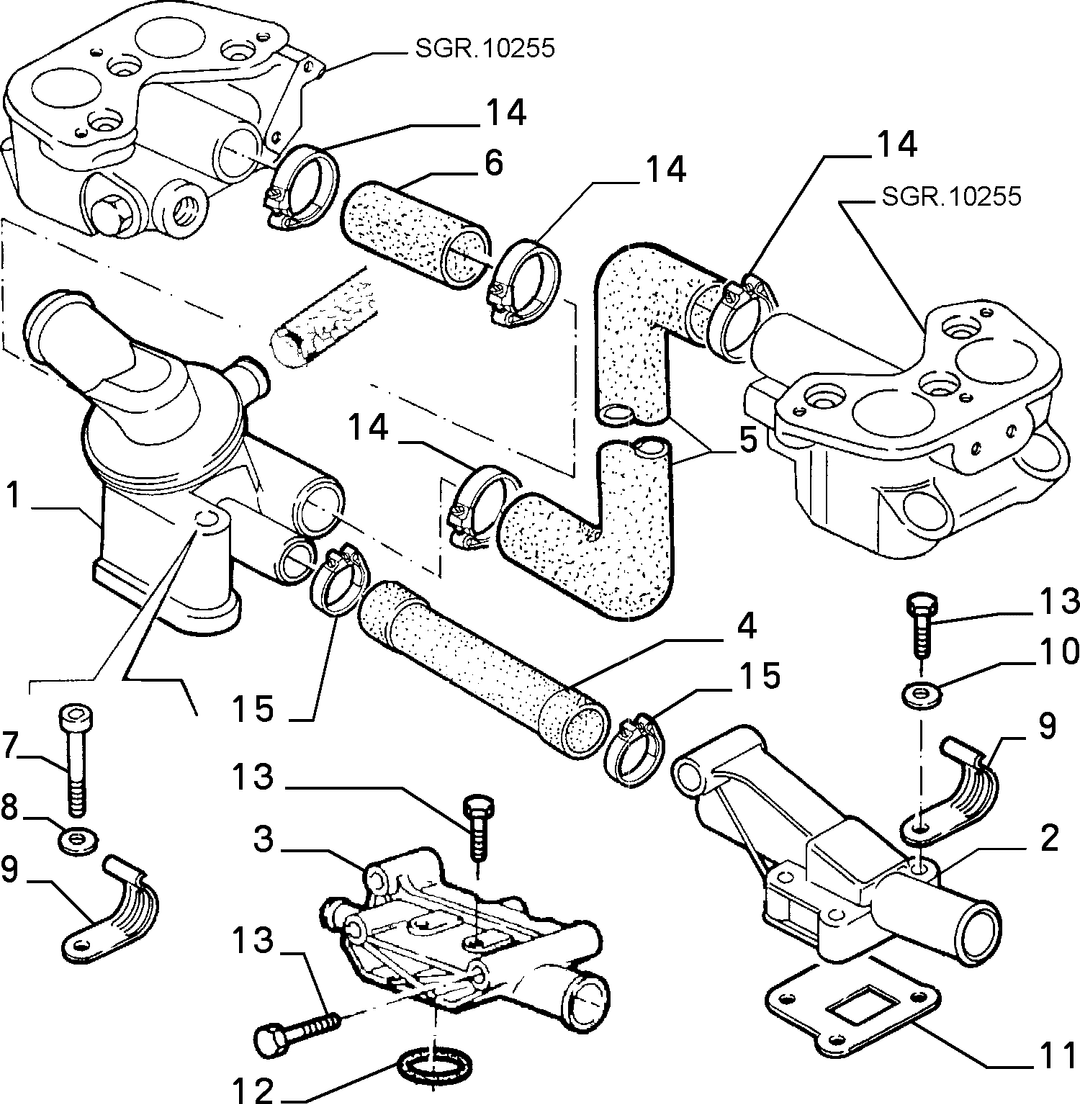 WATER PUMP AND LINES 1