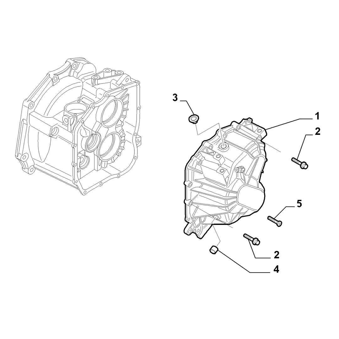 TRANSMISSION AND DIFFERENTIAL UNIT, CASING AND COVERS 8