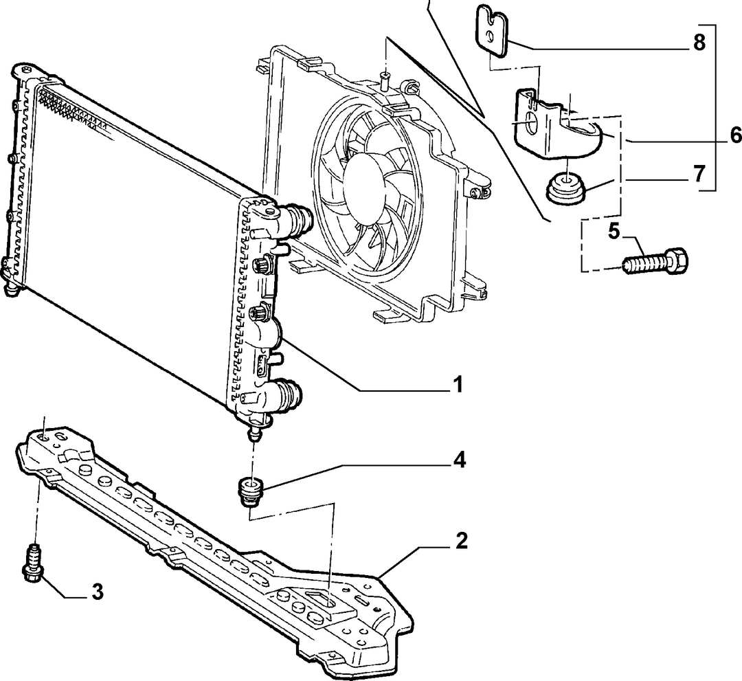 RADIATOR AND PIPING 1