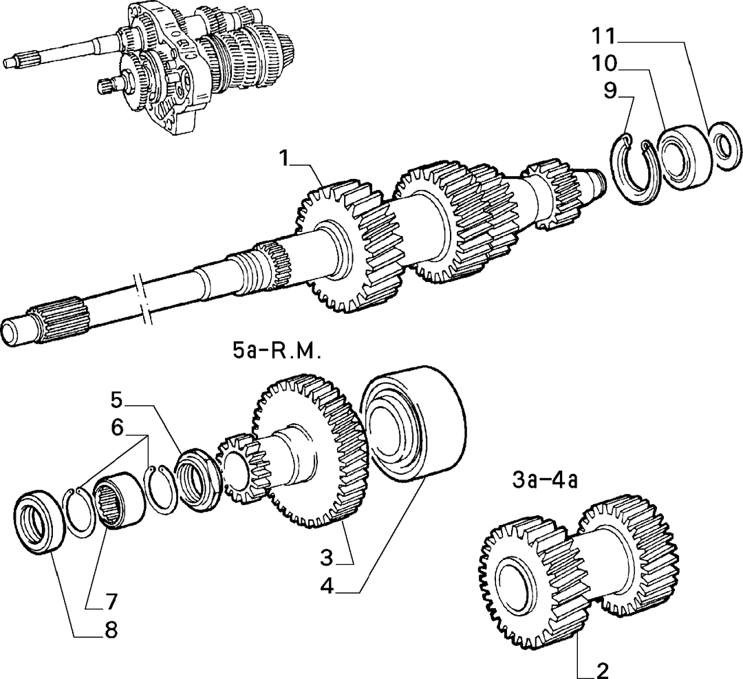 TRANSMISSION GEARS 1